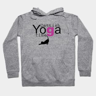 Cattish Yoga time Hoodie